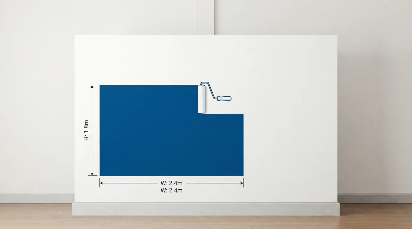 Cómo calcular cuántos litros de pintura necesitás para pintar una habitación, fachada o techo